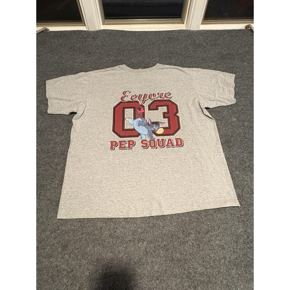 Vintage Disney Pooh Eeyore Shirt Womens XL Pep Squad Hyper Spirit 00s Graphic